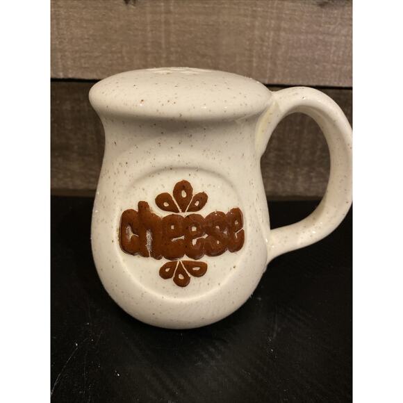 Cheese Shaker Very 70s Vintage Large Ceramic - Picture 4 of 7